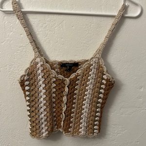 Knitted tank too